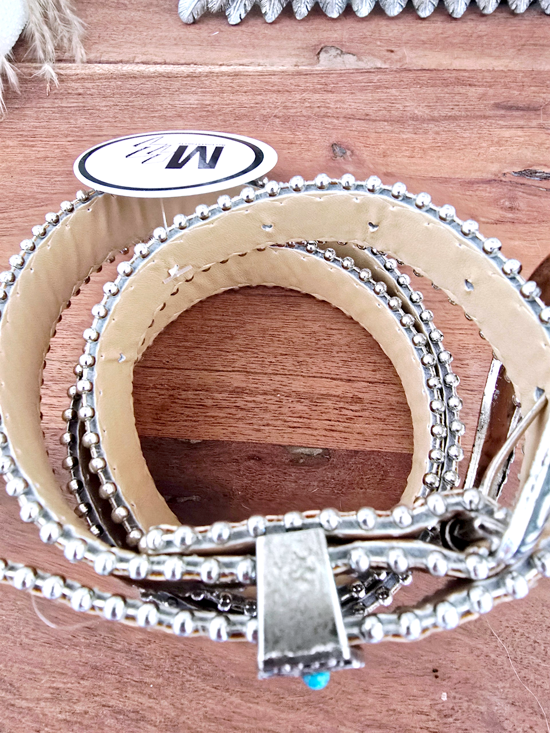 Ceinture beige-tabac - 𝐌𝐚𝐫𝐢𝐧𝐚𝟒𝟒𝐟𝐚𝐦𝐢𝐥𝐲