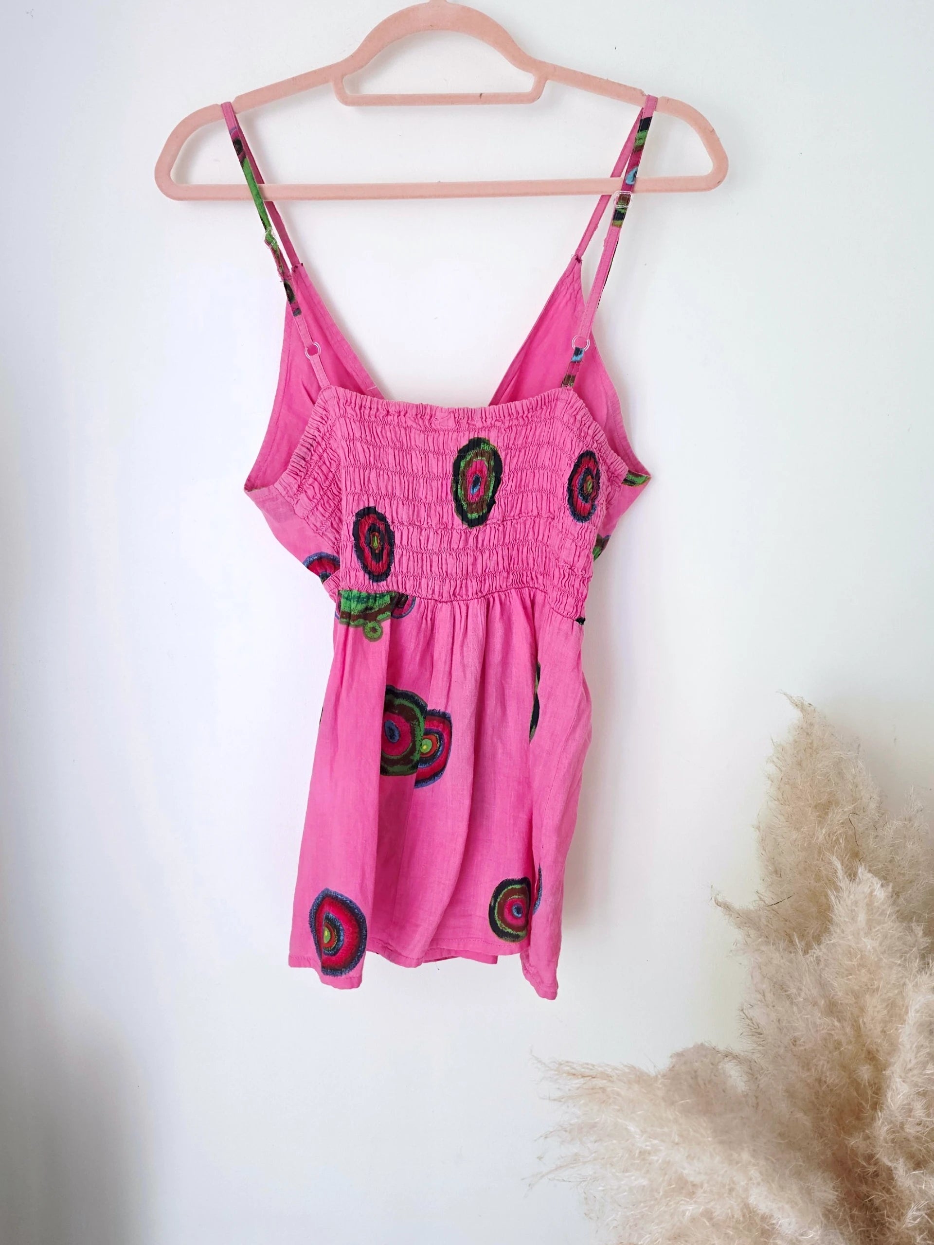 Débardeur rose à imprimé - 𝐌𝐚𝐫𝐢𝐧𝐚𝟒𝟒𝐟𝐚𝐦𝐢𝐥𝐲