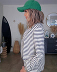 Veste marinière à tigre à sequins - 𝐌𝐚𝐫𝐢𝐧𝐚𝟒𝟒𝐟𝐚𝐦𝐢𝐥𝐲