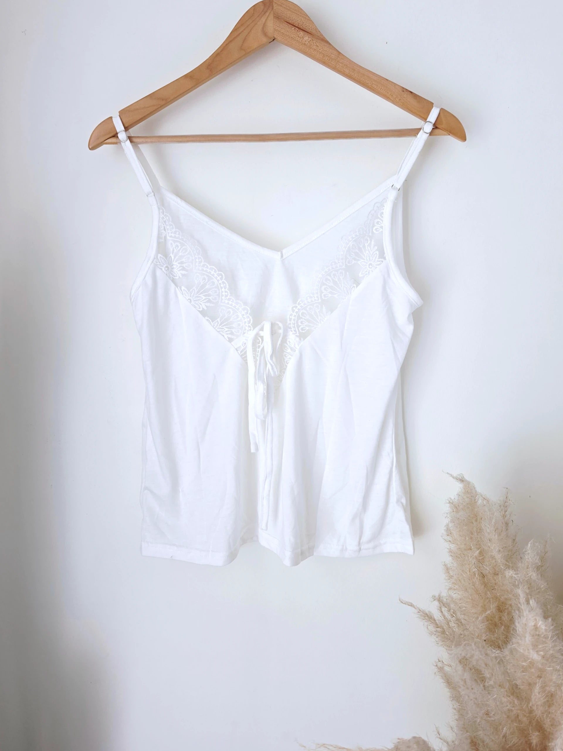 Débardeur blanc en coton - 𝐌𝐚𝐫𝐢𝐧𝐚𝟒𝟒𝐟𝐚𝐦𝐢𝐥𝐲