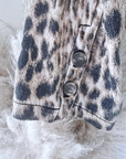 Veste en jean à imprimé léopard - 𝐌𝐚𝐫𝐢𝐧𝐚𝟒𝟒𝐟𝐚𝐦𝐢𝐥𝐲