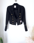 Veste officier noire - 𝐌𝐚𝐫𝐢𝐧𝐚𝟒𝟒𝐟𝐚𝐦𝐢𝐥𝐲