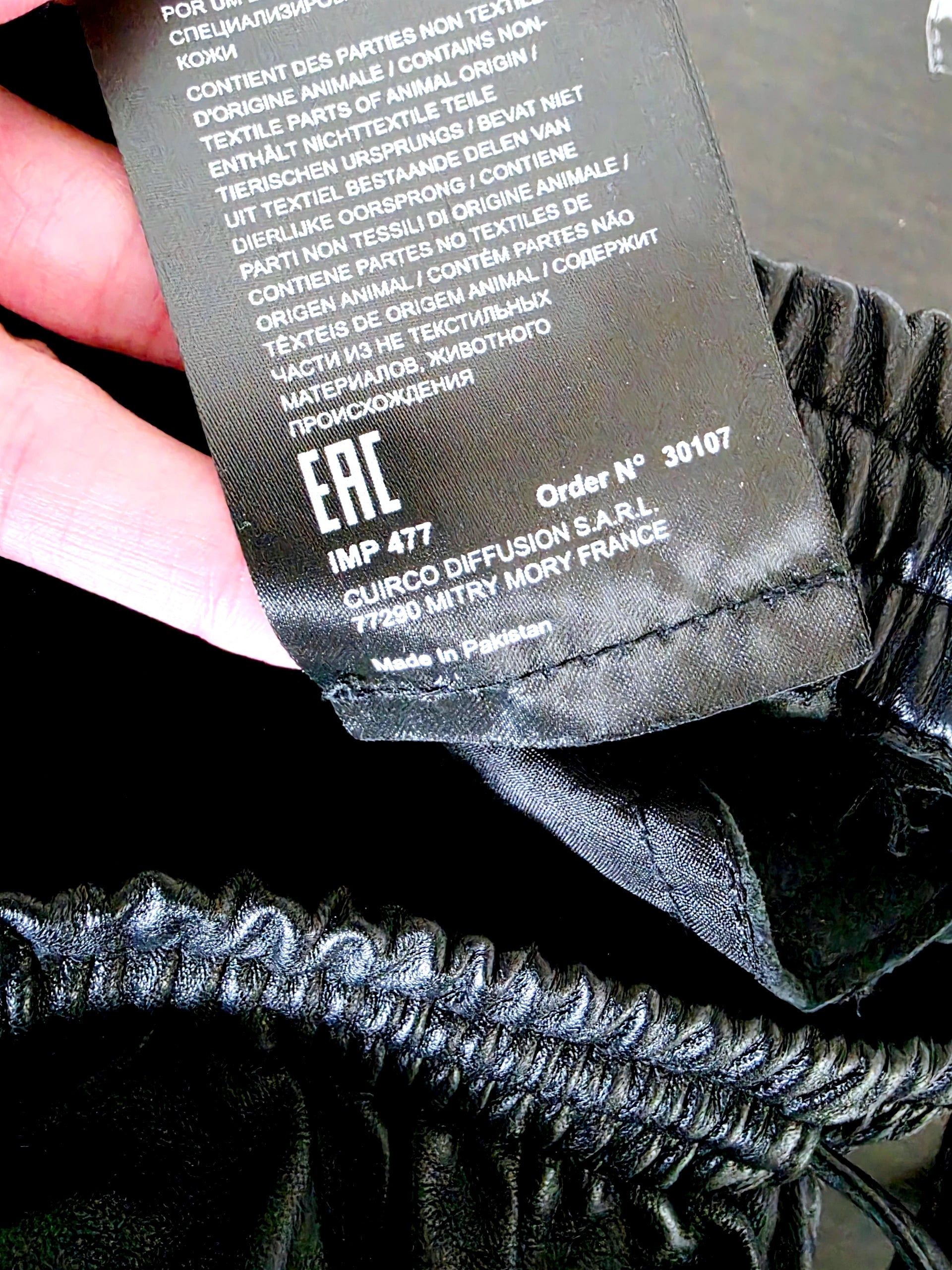 Jeeging noir 100% cuir - 𝐌𝐚𝐫𝐢𝐧𝐚𝟒𝟒𝐟𝐚𝐦𝐢𝐥𝐲