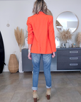 Blazer orange - 𝐌𝐚𝐫𝐢𝐧𝐚𝟒𝟒𝐟𝐚𝐦𝐢𝐥𝐲