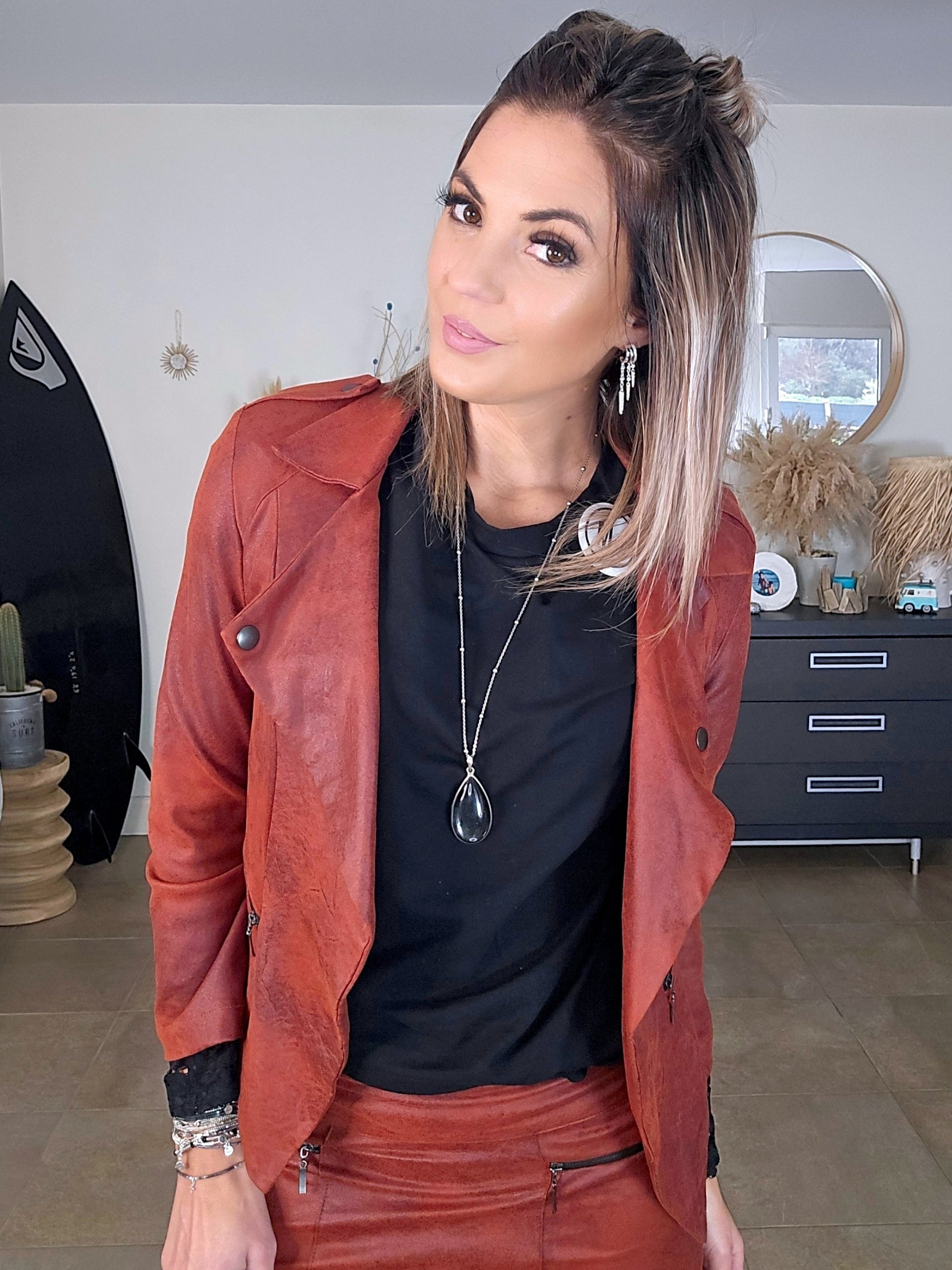 Ensemble veste et jupe Made in France - 𝐌𝐚𝐫𝐢𝐧𝐚𝟒𝟒𝐟𝐚𝐦𝐢𝐥𝐲