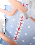 T-shirt blanc bi-matière - 𝐌𝐚𝐫𝐢𝐧𝐚𝟒𝟒𝐟𝐚𝐦𝐢𝐥𝐲