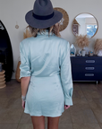 Robe chic vert d'eau - 𝐌𝐚𝐫𝐢𝐧𝐚𝟒𝟒𝐟𝐚𝐦𝐢𝐥𝐲