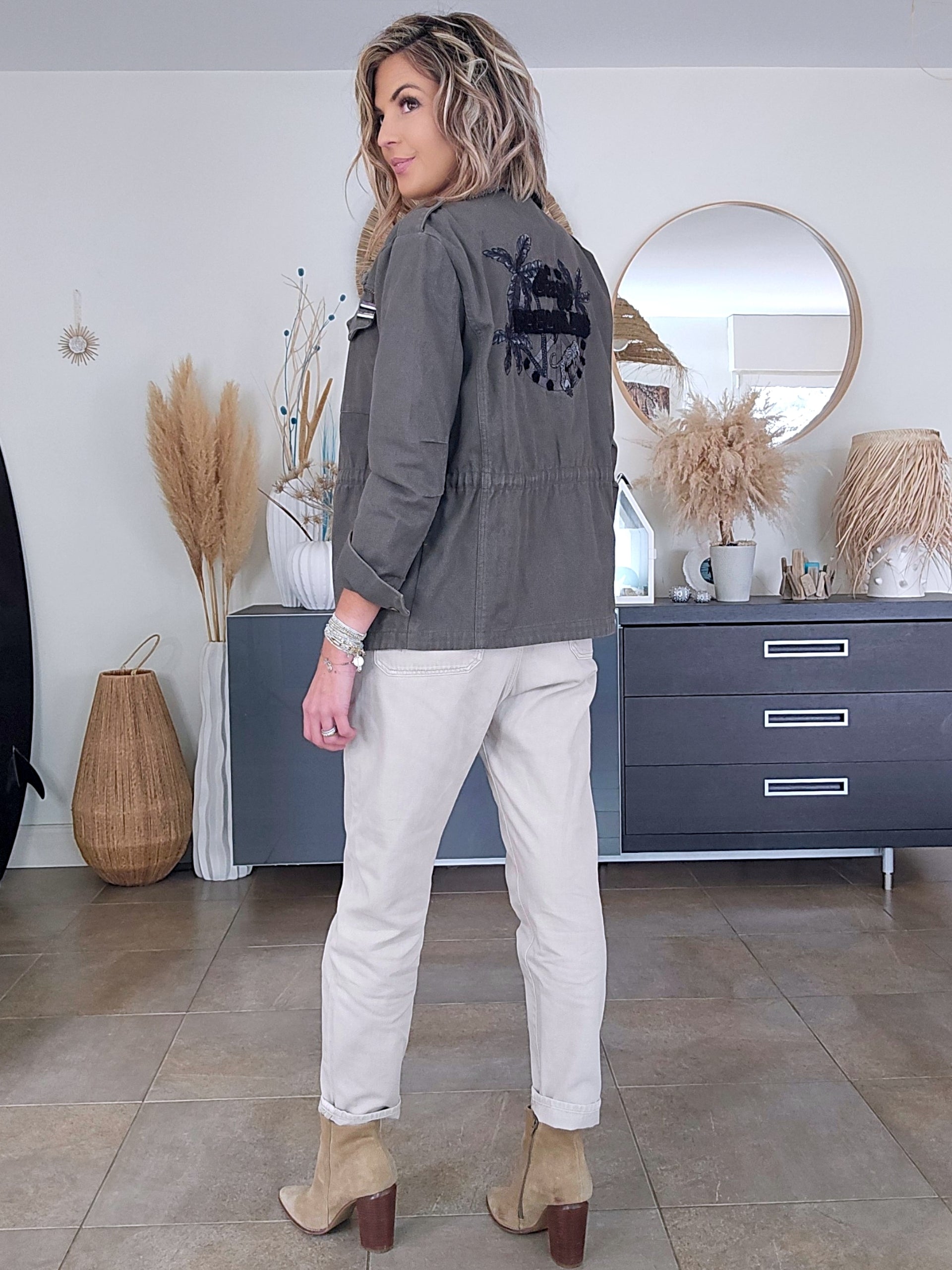 Saharienne kaki Crazy - 𝐌𝐚𝐫𝐢𝐧𝐚𝟒𝟒𝐟𝐚𝐦𝐢𝐥𝐲
