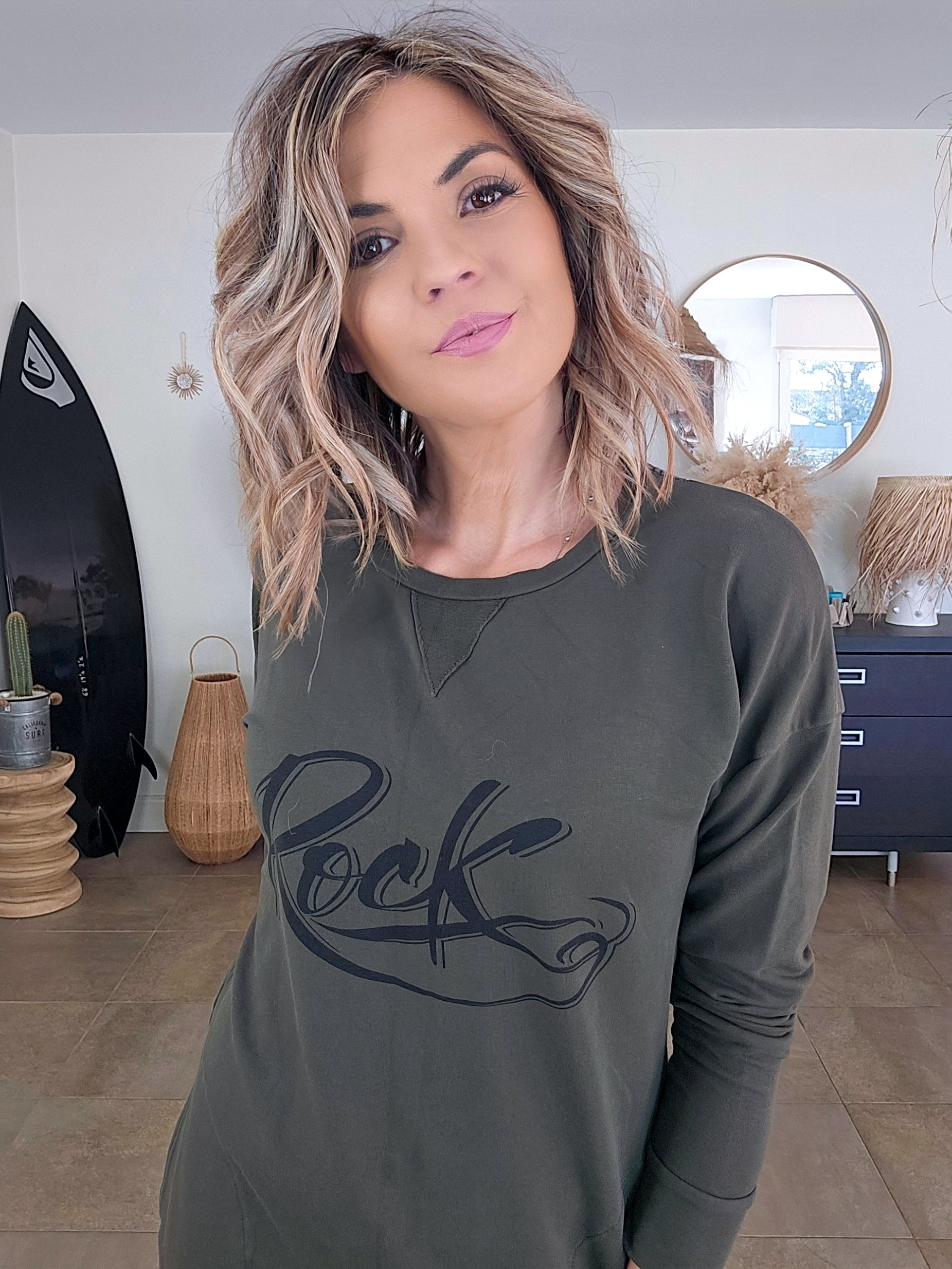 Robe sweat kaki - 𝐌𝐚𝐫𝐢𝐧𝐚𝟒𝟒𝐟𝐚𝐦𝐢𝐥𝐲