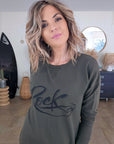 Robe sweat kaki - 𝐌𝐚𝐫𝐢𝐧𝐚𝟒𝟒𝐟𝐚𝐦𝐢𝐥𝐲