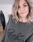 Robe sweat kaki - 𝐌𝐚𝐫𝐢𝐧𝐚𝟒𝟒𝐟𝐚𝐦𝐢𝐥𝐲
