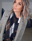 Manteau tweed beige et marron-kaki - 𝐌𝐚𝐫𝐢𝐧𝐚𝟒𝟒𝐟𝐚𝐦𝐢𝐥𝐲