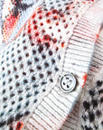 Cardigan ajourée à imprimé fleuri - 𝐌𝐚𝐫𝐢𝐧𝐚𝟒𝟒𝐟𝐚𝐦𝐢𝐥𝐲