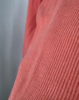 Pull corail clair à maille fine côtelée - 𝐌𝐚𝐫𝐢𝐧𝐚𝟒𝟒𝐟𝐚𝐦𝐢𝐥𝐲