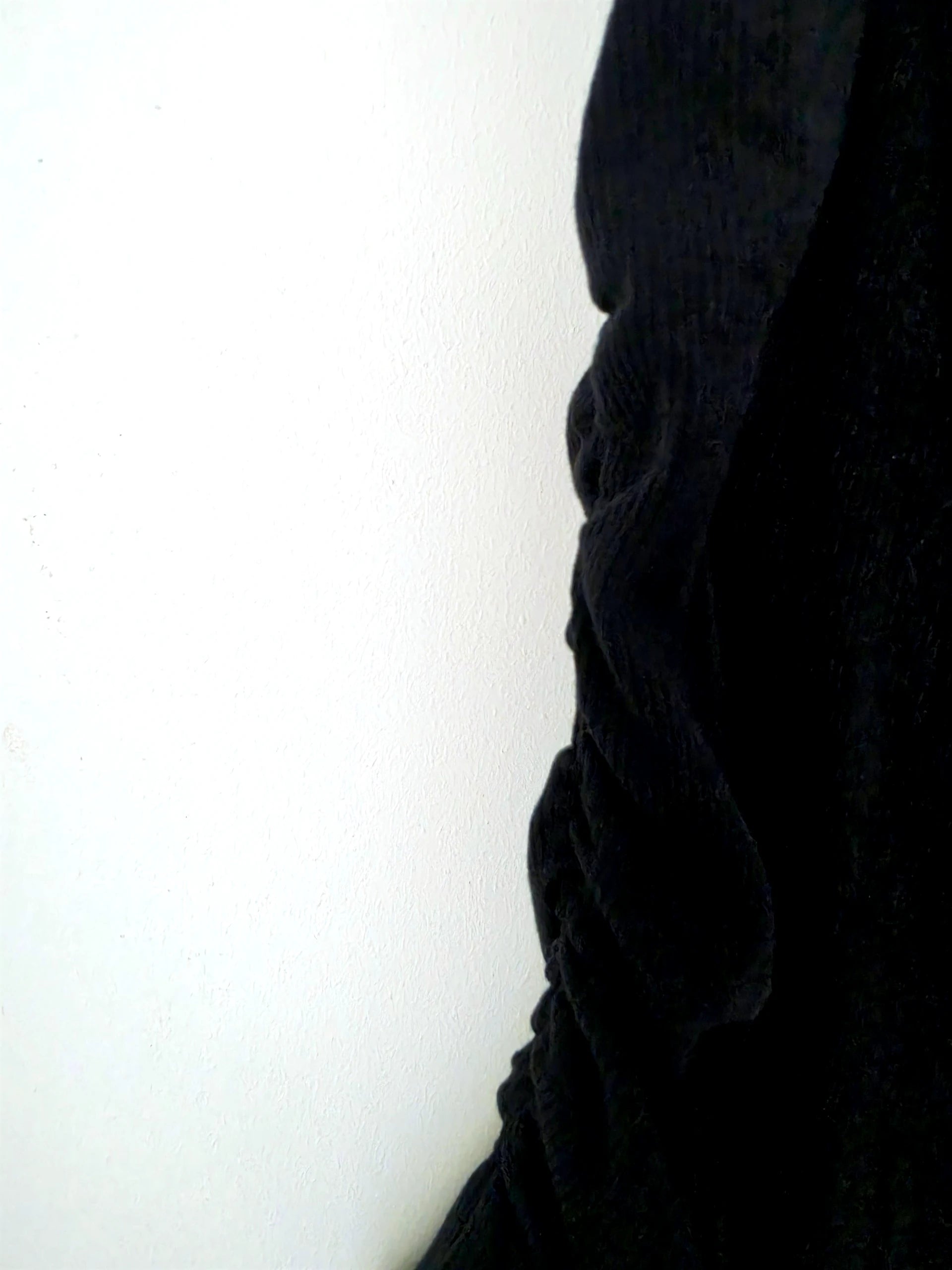 T-shirt noir à maille côtelée - 𝐌𝐚𝐫𝐢𝐧𝐚𝟒𝟒𝐟𝐚𝐦𝐢𝐥𝐲