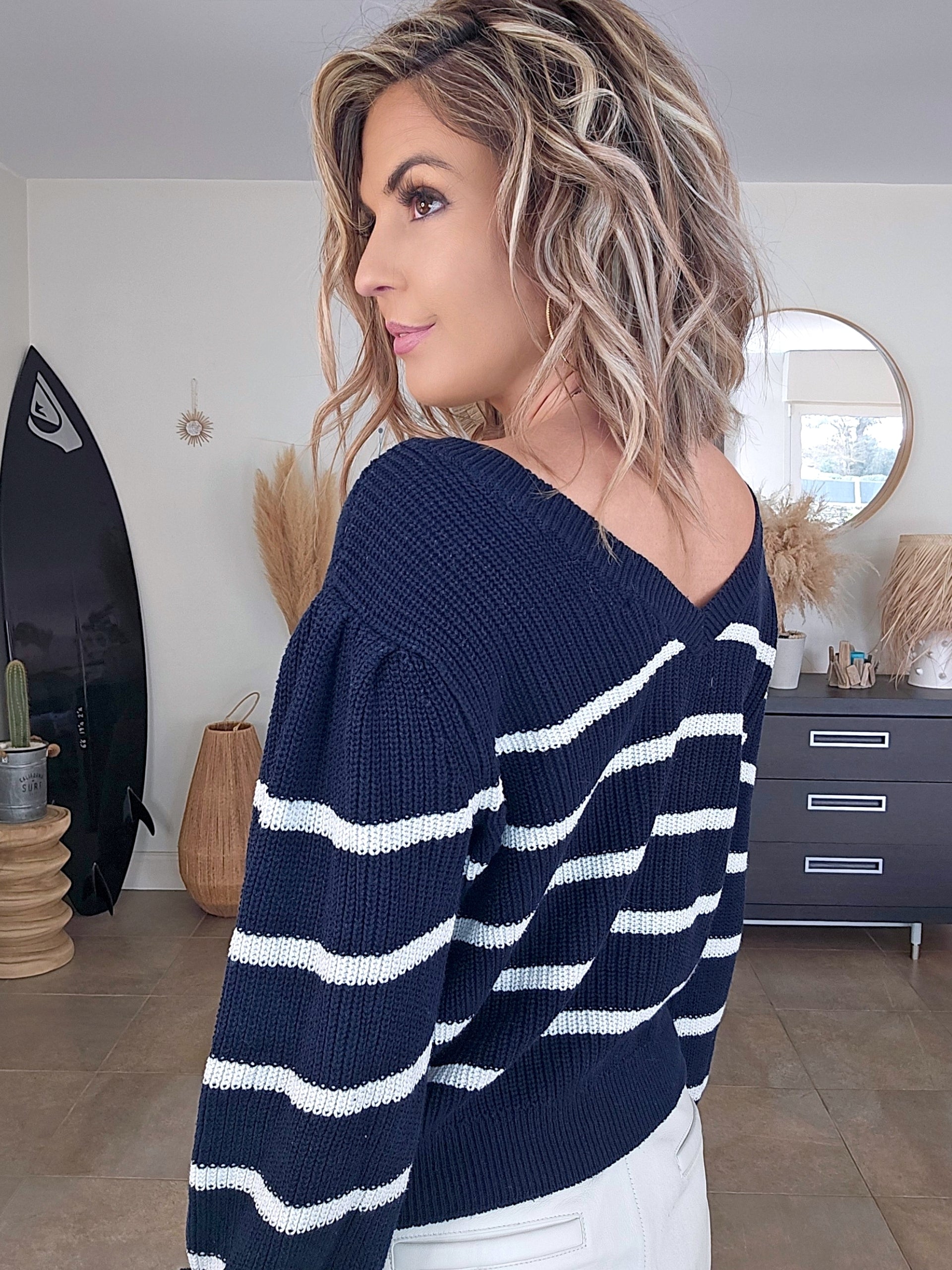 Pull double sens marinière - 𝐌𝐚𝐫𝐢𝐧𝐚𝟒𝟒𝐟𝐚𝐦𝐢𝐥𝐲