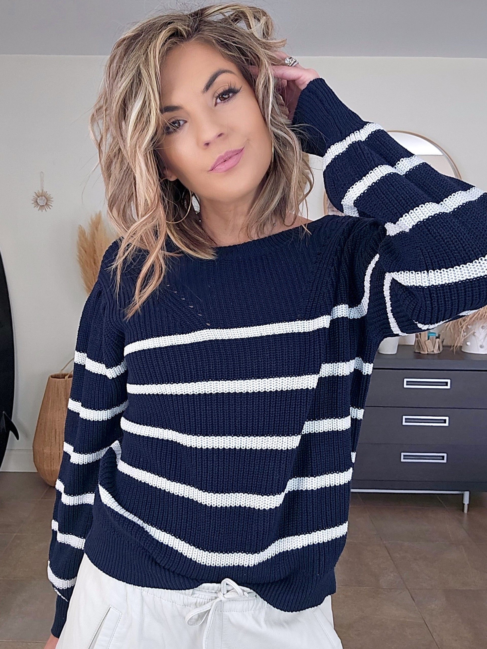 Pull double sens marinière - 𝐌𝐚𝐫𝐢𝐧𝐚𝟒𝟒𝐟𝐚𝐦𝐢𝐥𝐲