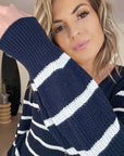 Pull double sens marinière - 𝐌𝐚𝐫𝐢𝐧𝐚𝟒𝟒𝐟𝐚𝐦𝐢𝐥𝐲