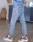 Combinaison en jean boyfriend - 𝐌𝐚𝐫𝐢𝐧𝐚𝟒𝟒𝐟𝐚𝐦𝐢𝐥𝐲