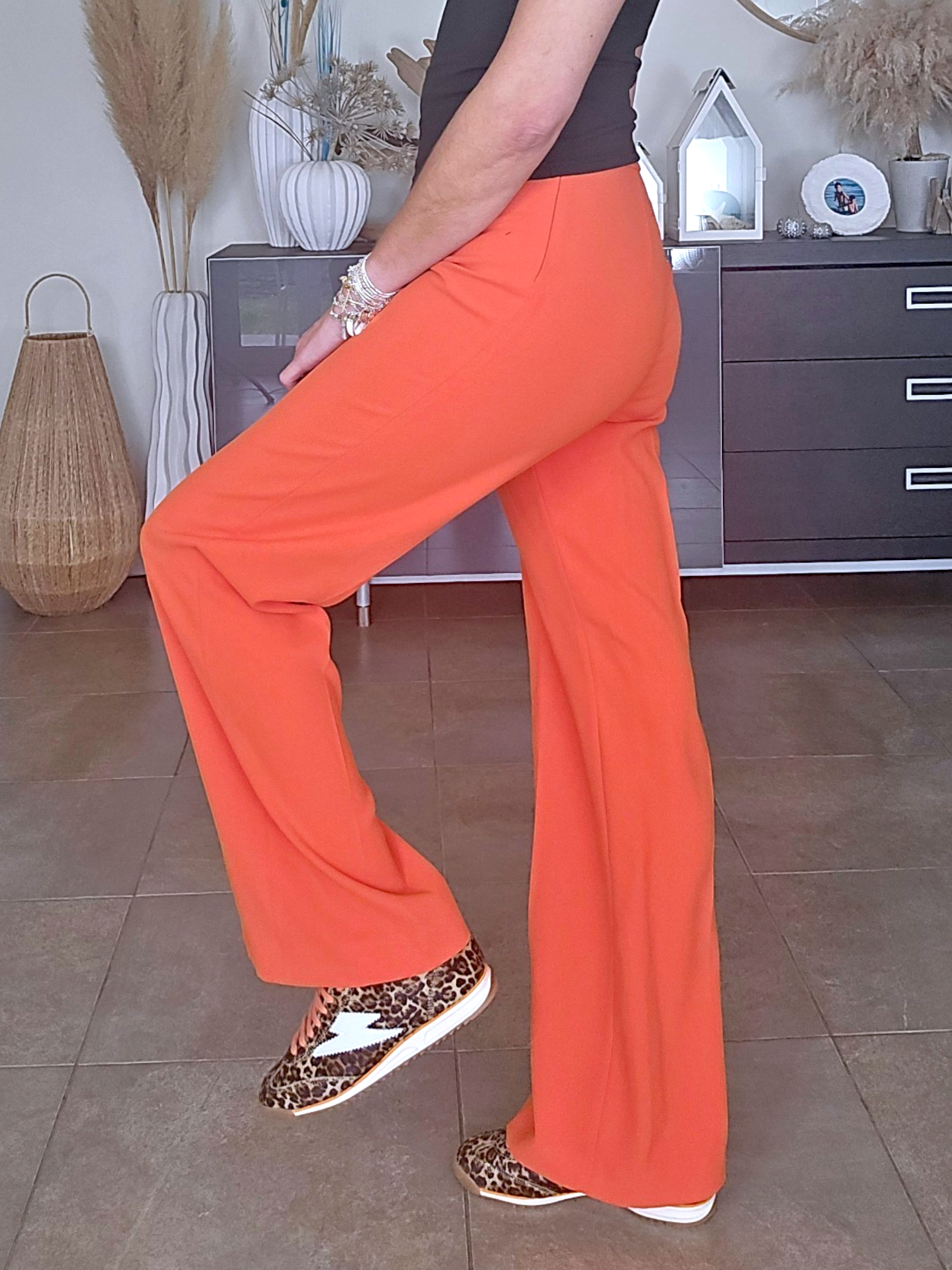 Pantalon palazzo orange - 𝐌𝐚𝐫𝐢𝐧𝐚𝟒𝟒𝐟𝐚𝐦𝐢𝐥𝐲