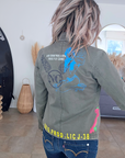 Veste cintrée créateur customisée - 𝐌𝐚𝐫𝐢𝐧𝐚𝟒𝟒𝐟𝐚𝐦𝐢𝐥𝐲