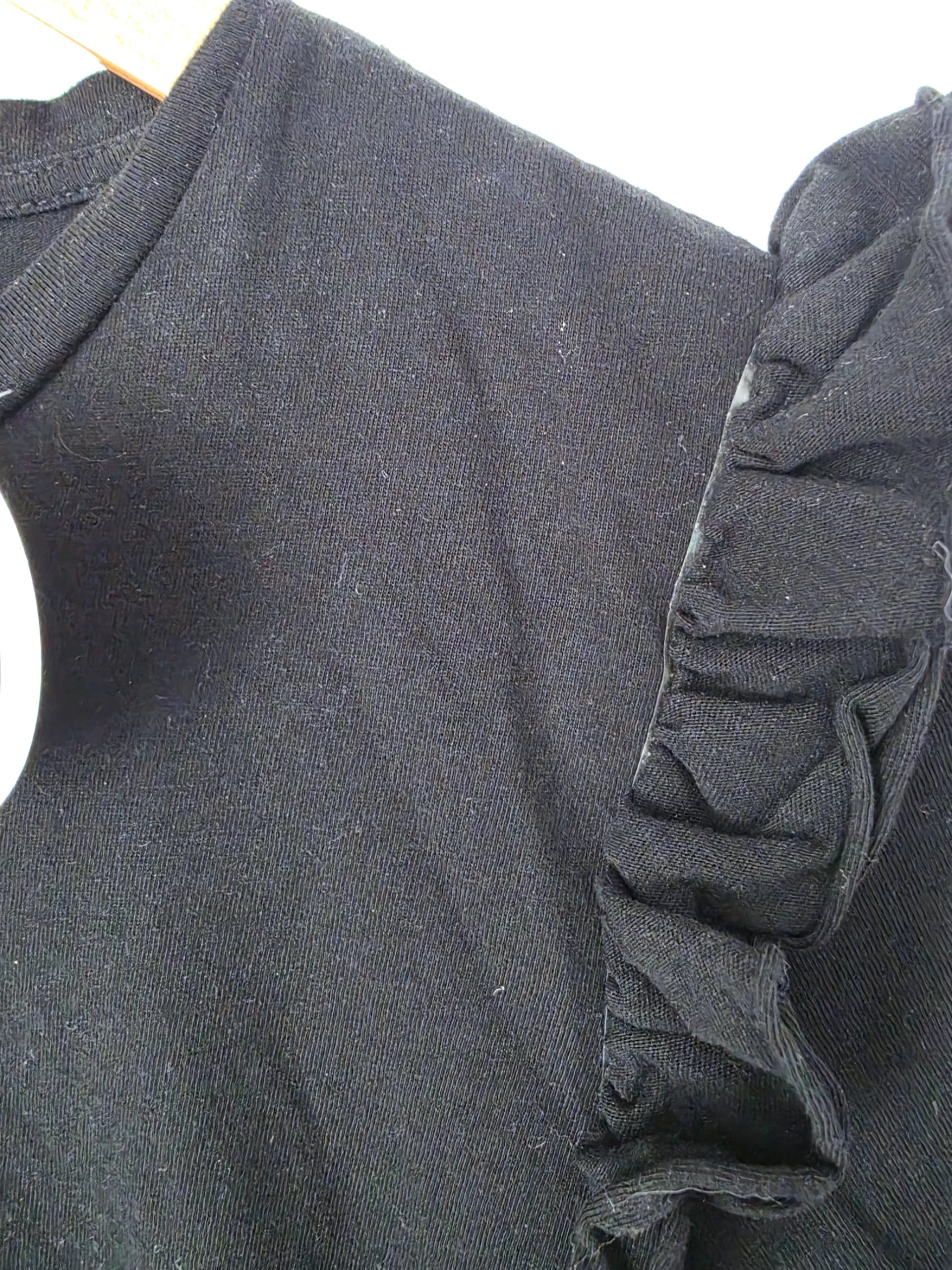 T-shirt noir en coton - 𝐌𝐚𝐫𝐢𝐧𝐚𝟒𝟒𝐟𝐚𝐦𝐢𝐥𝐲