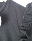 T-shirt noir en coton - 𝐌𝐚𝐫𝐢𝐧𝐚𝟒𝟒𝐟𝐚𝐦𝐢𝐥𝐲