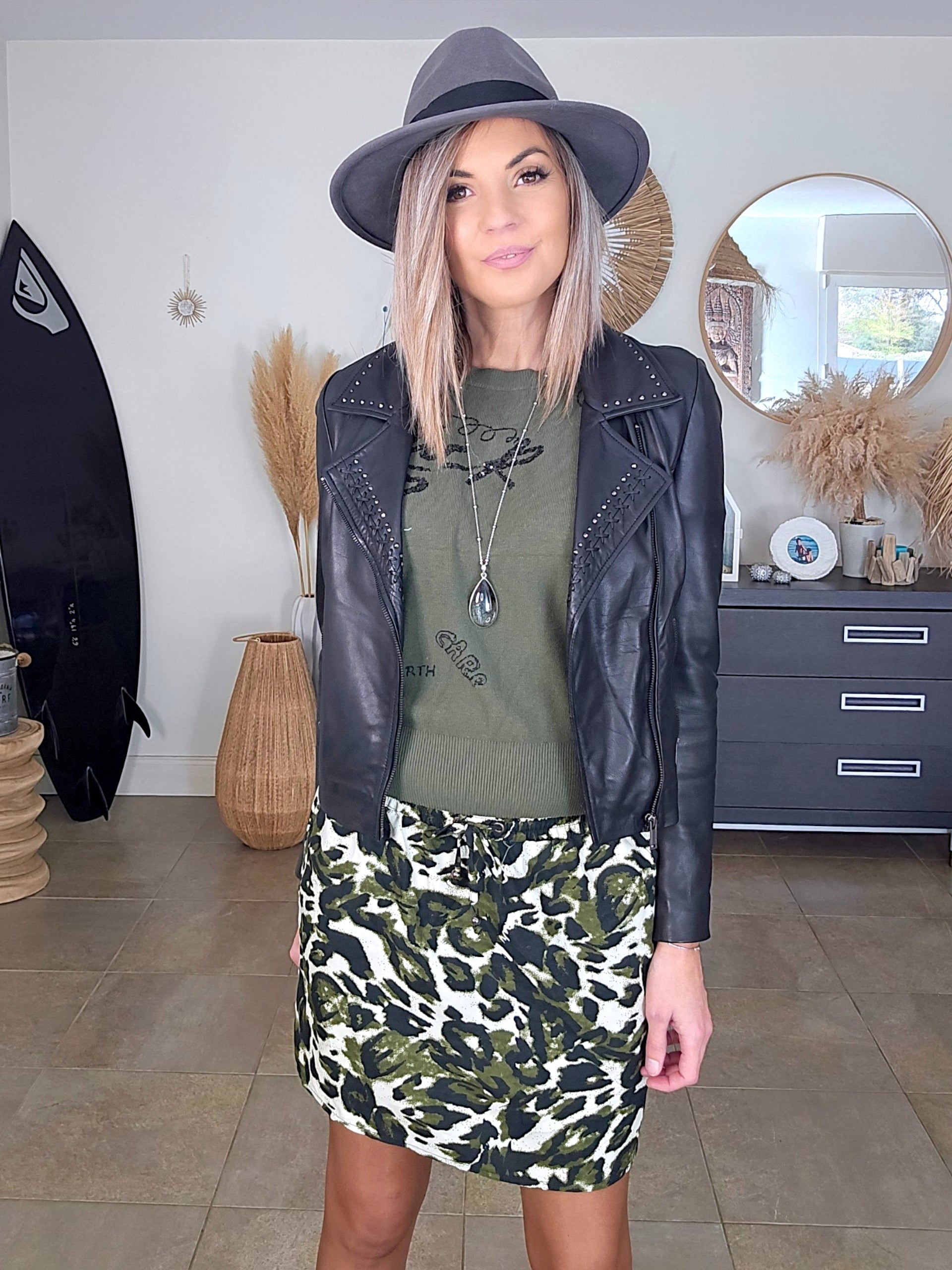 Perfecto noir 100% cuir - 𝐌𝐚𝐫𝐢𝐧𝐚𝟒𝟒𝐟𝐚𝐦𝐢𝐥𝐲