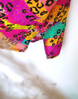 Chemise fluo à imprimé léopard - 𝐌𝐚𝐫𝐢𝐧𝐚𝟒𝟒𝐟𝐚𝐦𝐢𝐥𝐲