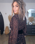 Robe longue marron à imprimé léopard - 𝐌𝐚𝐫𝐢𝐧𝐚𝟒𝟒𝐟𝐚𝐦𝐢𝐥𝐲