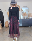 T-shirt côtelé noir - 𝐌𝐚𝐫𝐢𝐧𝐚𝟒𝟒𝐟𝐚𝐦𝐢𝐥𝐲