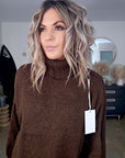 Pull marron longueur asymétrique - 𝐌𝐚𝐫𝐢𝐧𝐚𝟒𝟒𝐟𝐚𝐦𝐢𝐥𝐲