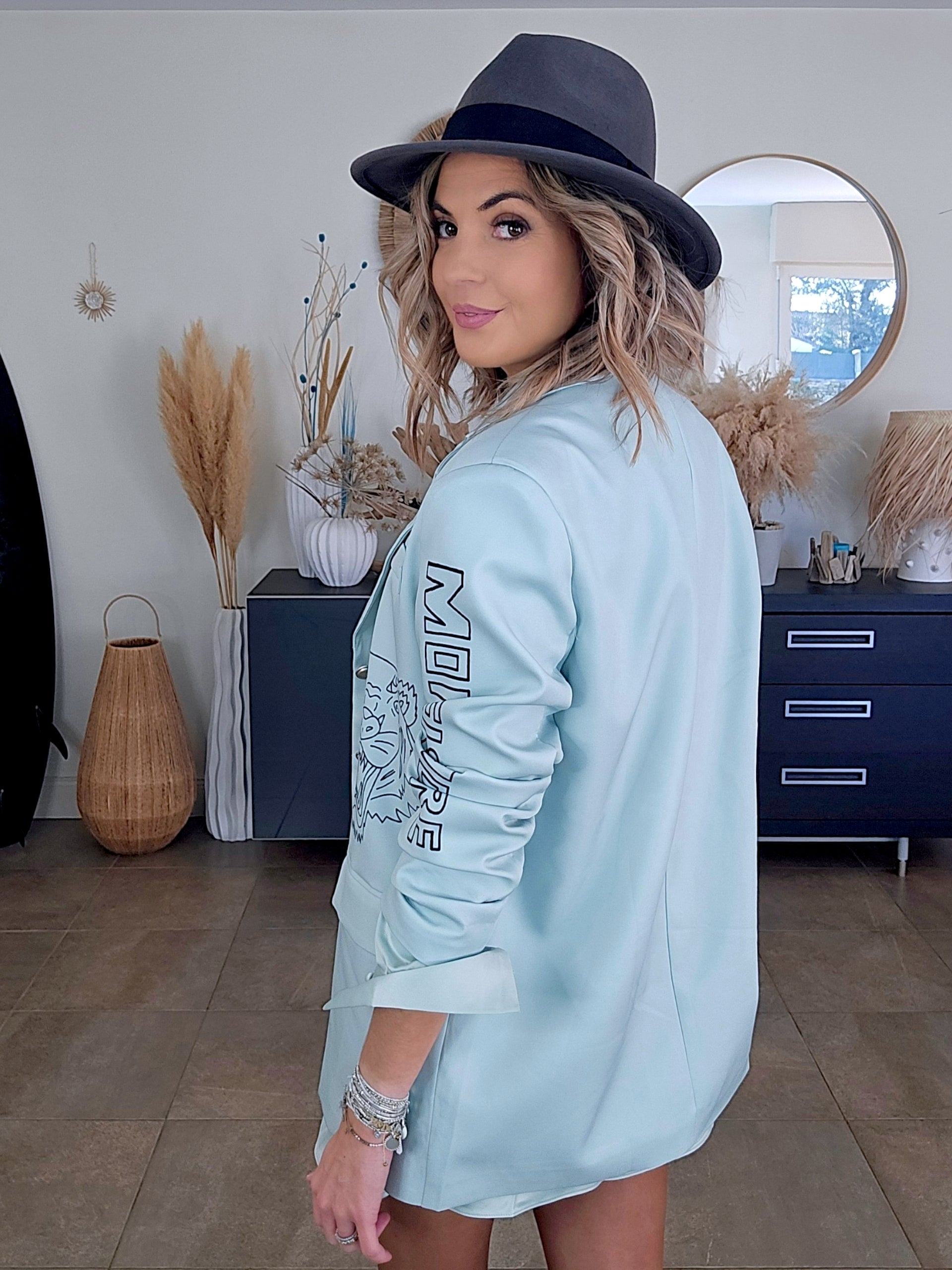 Veste boy tigre vert d'eau - 𝐌𝐚𝐫𝐢𝐧𝐚𝟒𝟒𝐟𝐚𝐦𝐢𝐥𝐲