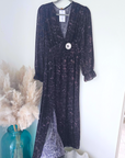 Robe longue marron à imprimé léopard - 𝐌𝐚𝐫𝐢𝐧𝐚𝟒𝟒𝐟𝐚𝐦𝐢𝐥𝐲