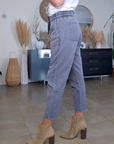 Pantalon gris coupe droite - 𝐌𝐚𝐫𝐢𝐧𝐚𝟒𝟒𝐟𝐚𝐦𝐢𝐥𝐲