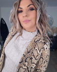 Veste cintrée à imprimé python maille sweat - 𝐌𝐚𝐫𝐢𝐧𝐚𝟒𝟒𝐟𝐚𝐦𝐢𝐥𝐲