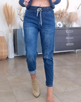 Jean jeeging bleu brut délavé - 𝐌𝐚𝐫𝐢𝐧𝐚𝟒𝟒𝐟𝐚𝐦𝐢𝐥𝐲