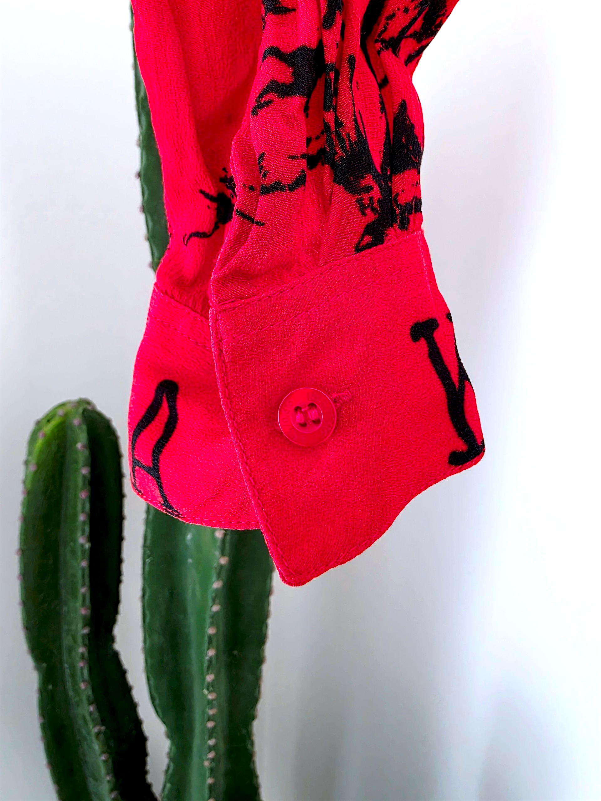 Chemise rock rouge vif - 𝐌𝐚𝐫𝐢𝐧𝐚𝟒𝟒𝐟𝐚𝐦𝐢𝐥𝐲