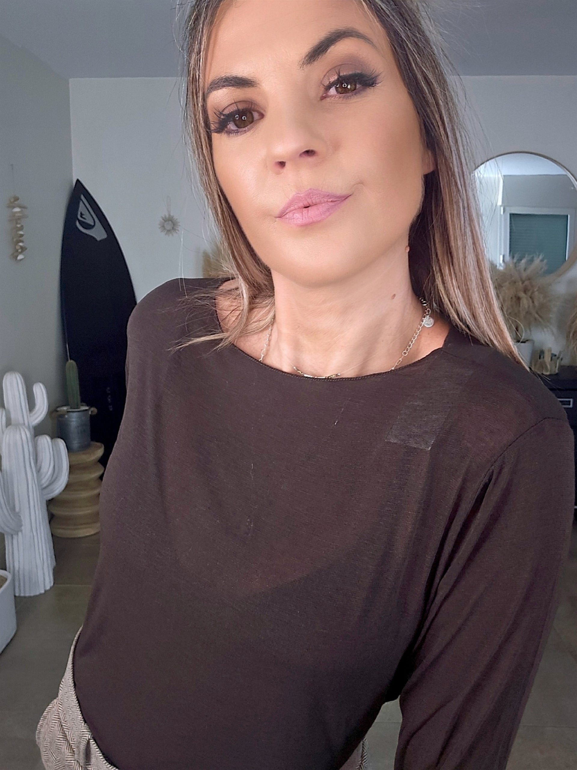 Sous-pull marron cachemire - 𝐌𝐚𝐫𝐢𝐧𝐚𝟒𝟒𝐟𝐚𝐦𝐢𝐥𝐲