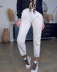 Pantalon jeeging 100% cuir coquille d'œuf - 𝐌𝐚𝐫𝐢𝐧𝐚𝟒𝟒𝐟𝐚𝐦𝐢𝐥𝐲