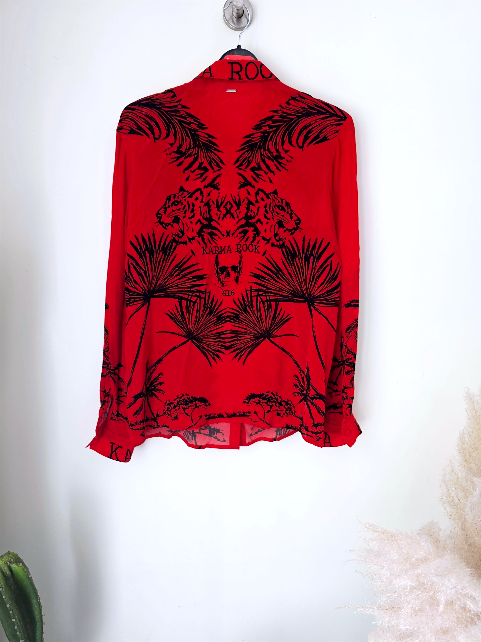 Chemise rock rouge vif - 𝐌𝐚𝐫𝐢𝐧𝐚𝟒𝟒𝐟𝐚𝐦𝐢𝐥𝐲