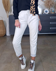 Pantalon jeeging 100% cuir coquille d'œuf - 𝐌𝐚𝐫𝐢𝐧𝐚𝟒𝟒𝐟𝐚𝐦𝐢𝐥𝐲