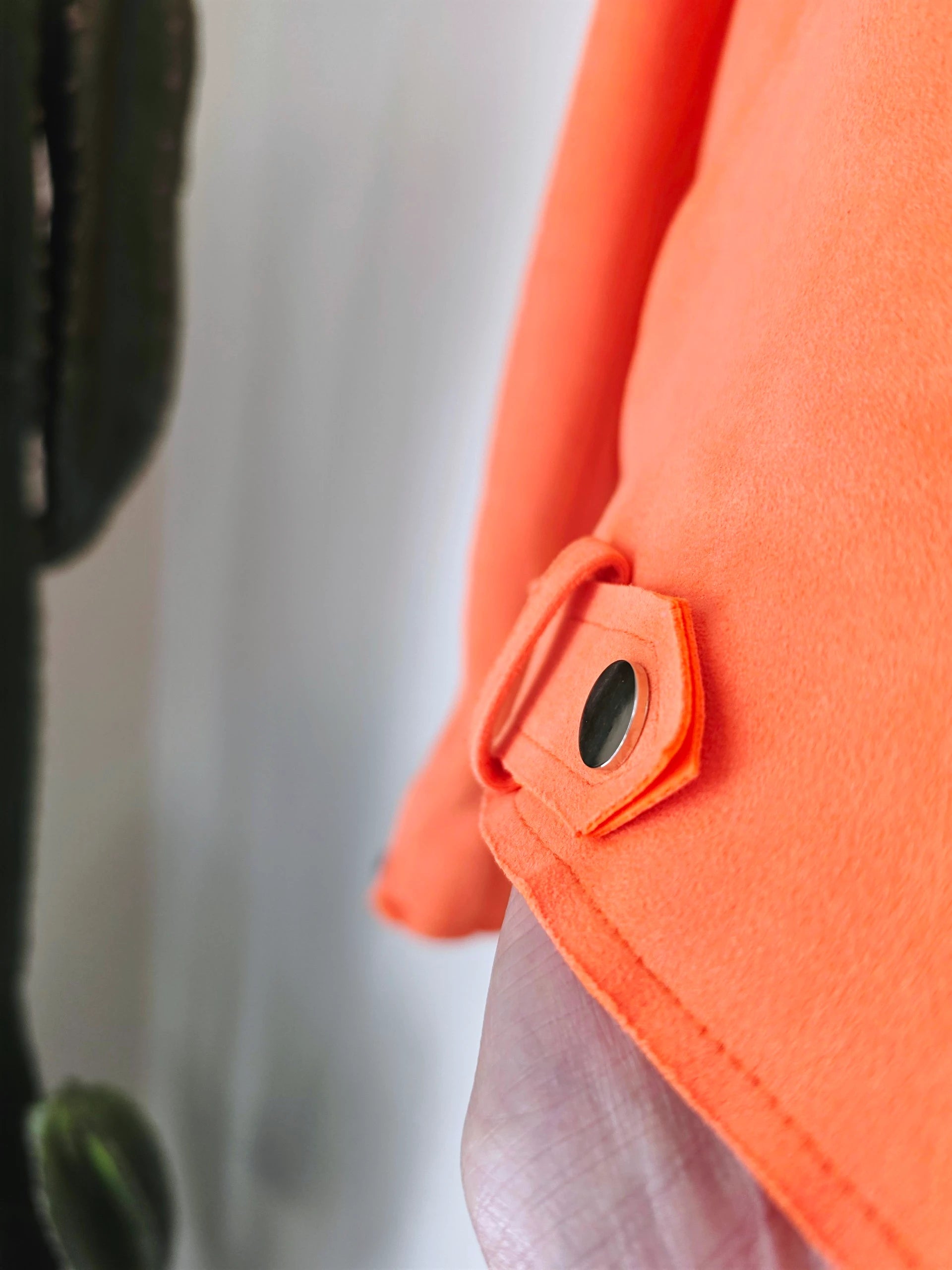 Perfecto orange fluo en suédine - 𝐌𝐚𝐫𝐢𝐧𝐚𝟒𝟒𝐟𝐚𝐦𝐢𝐥𝐲