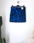 Jupe bleu roi à imprimé léopard - 𝐌𝐚𝐫𝐢𝐧𝐚𝟒𝟒𝐟𝐚𝐦𝐢𝐥𝐲