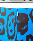 Jupe bleu roi à imprimé léopard - 𝐌𝐚𝐫𝐢𝐧𝐚𝟒𝟒𝐟𝐚𝐦𝐢𝐥𝐲