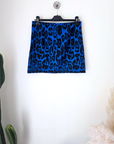 Jupe bleu roi à imprimé léopard - 𝐌𝐚𝐫𝐢𝐧𝐚𝟒𝟒𝐟𝐚𝐦𝐢𝐥𝐲