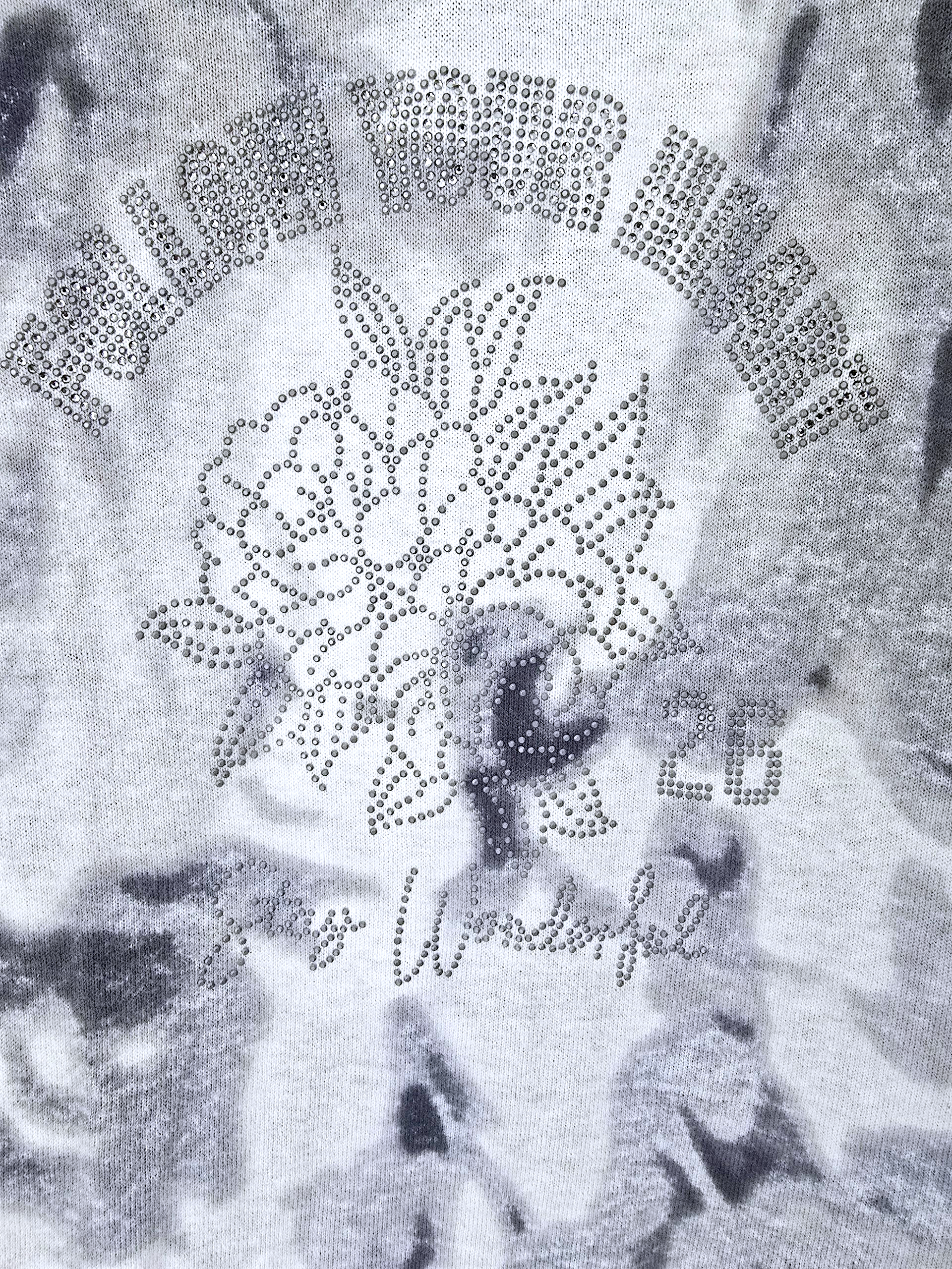 Pull tie and dye gris