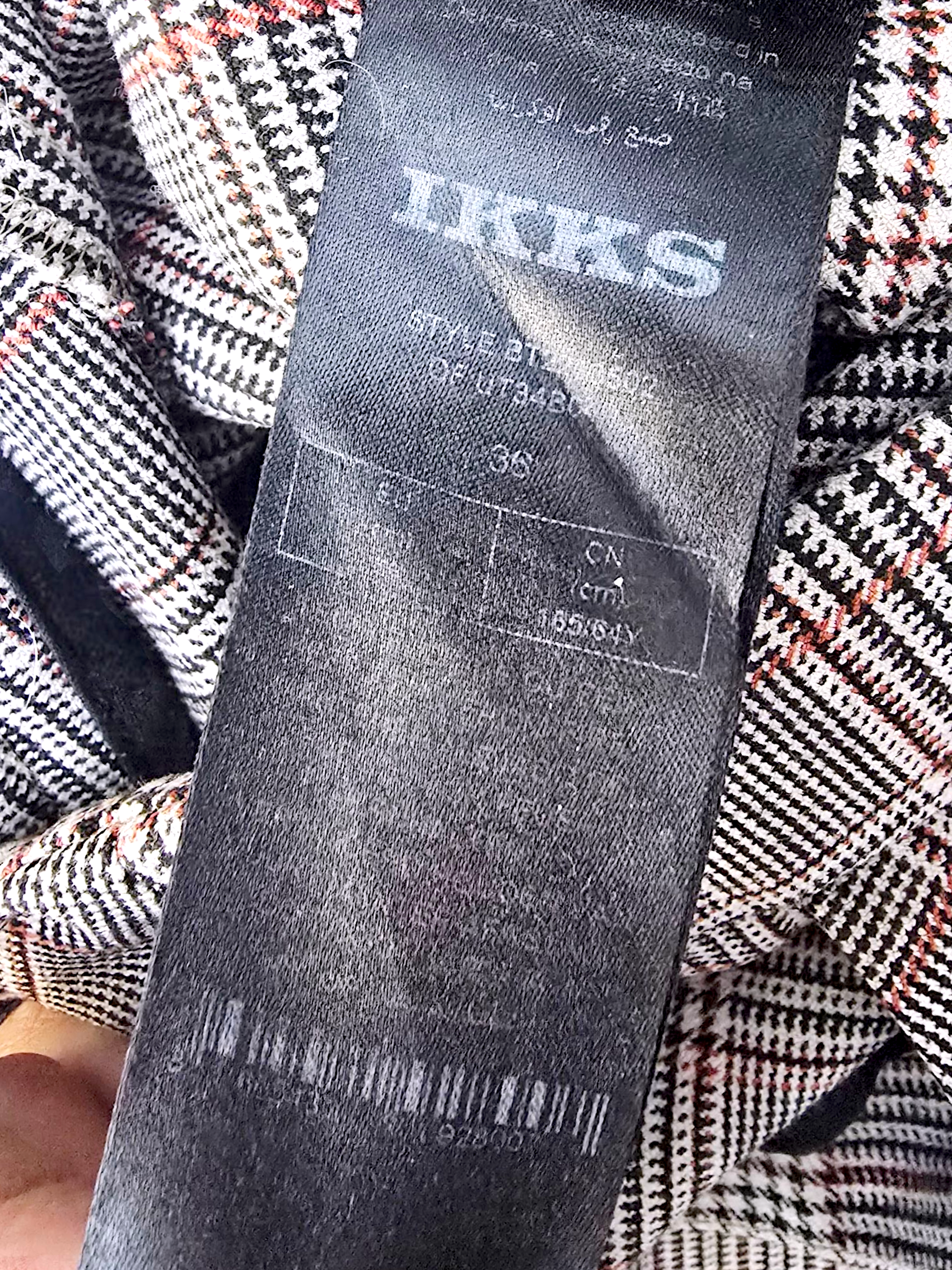 Pantalon chic à carreaux