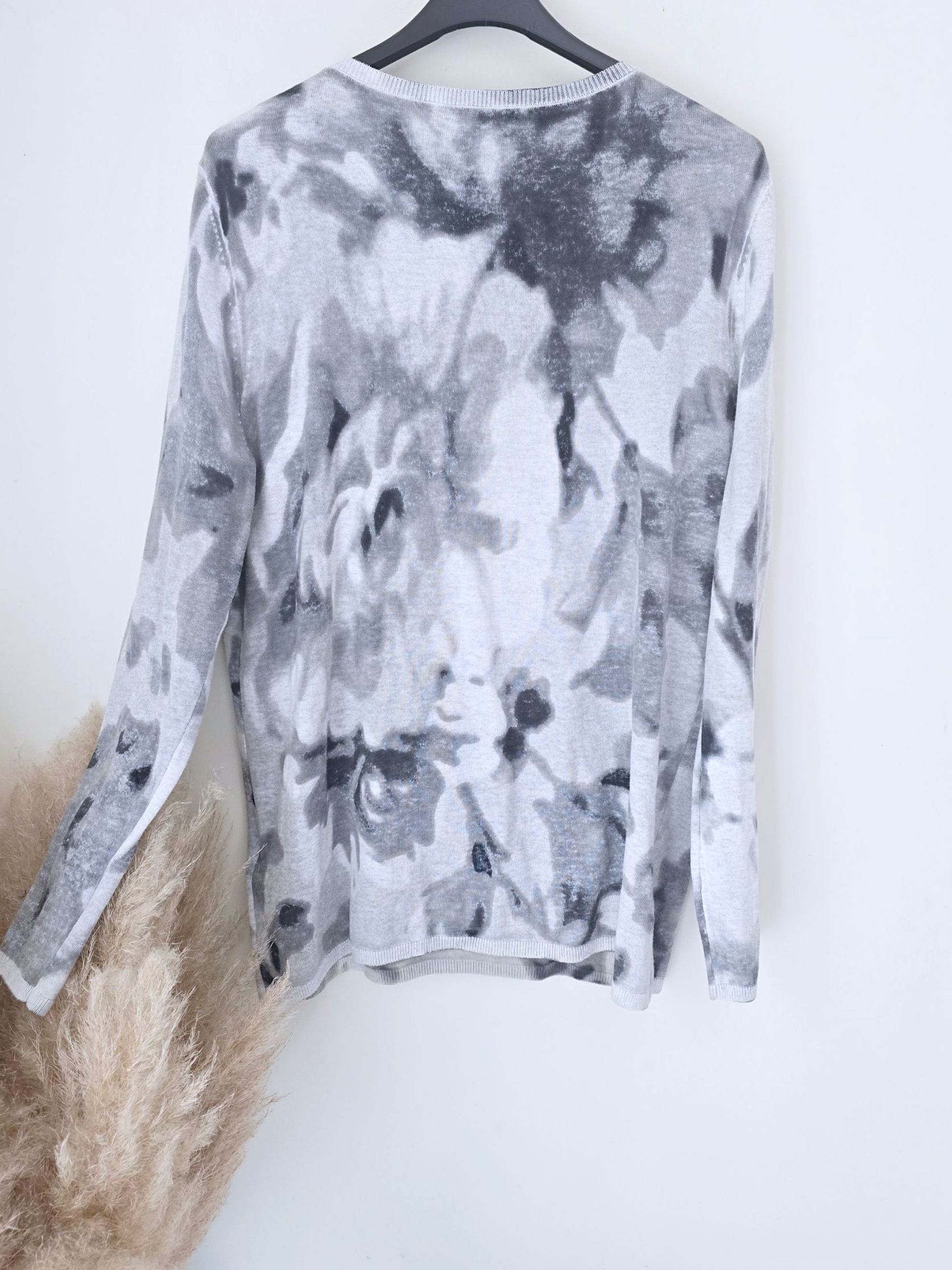 Pull tie and dye gris