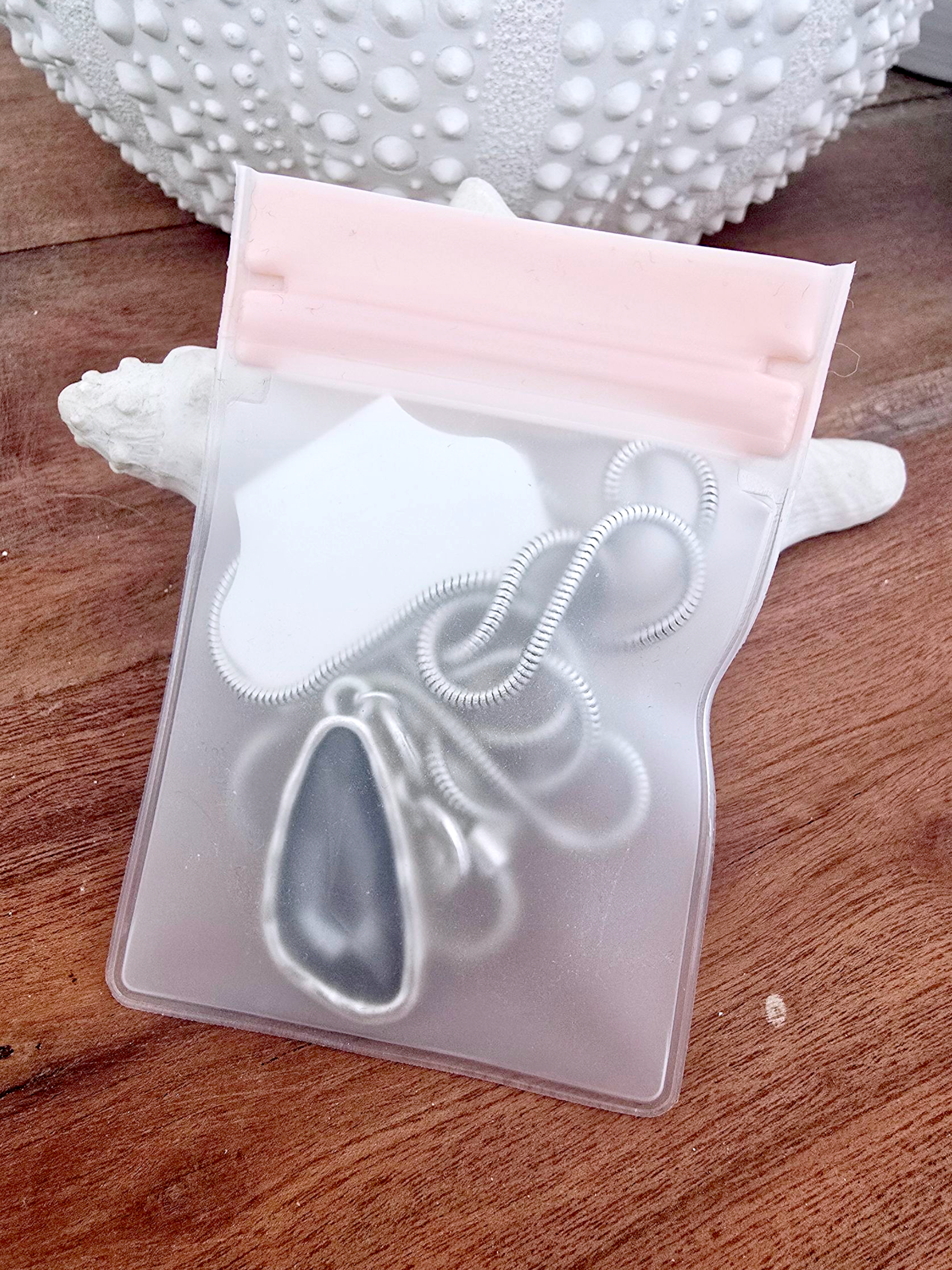 Sautoir pierre en goutte